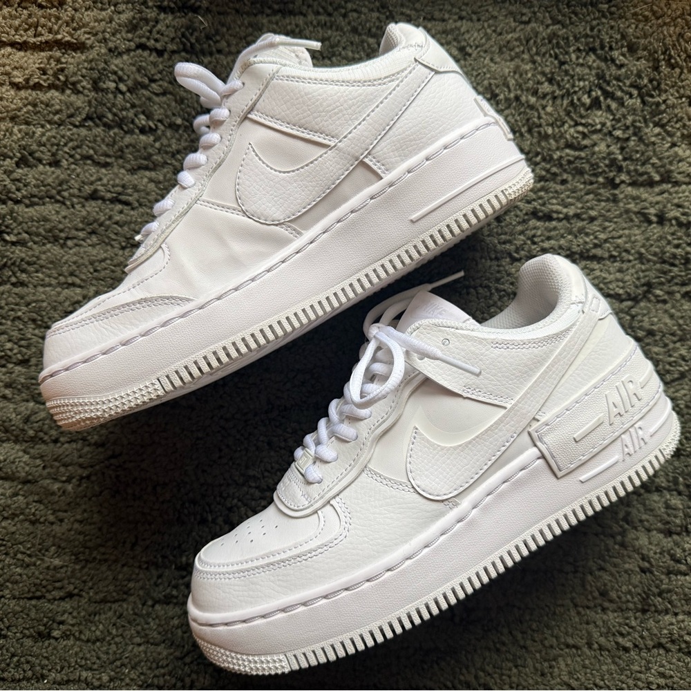 Nike Women Air Force 1 Shadow 7 White